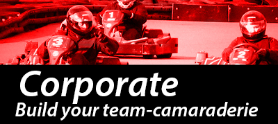 Corporate team building karting Nottingham Raceway